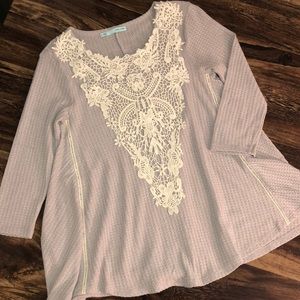 Lavender Lace top